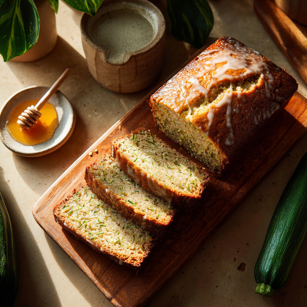 Featured image for Riana’s Zucchini Zest Bread for my people on Threads by Riana Lynn