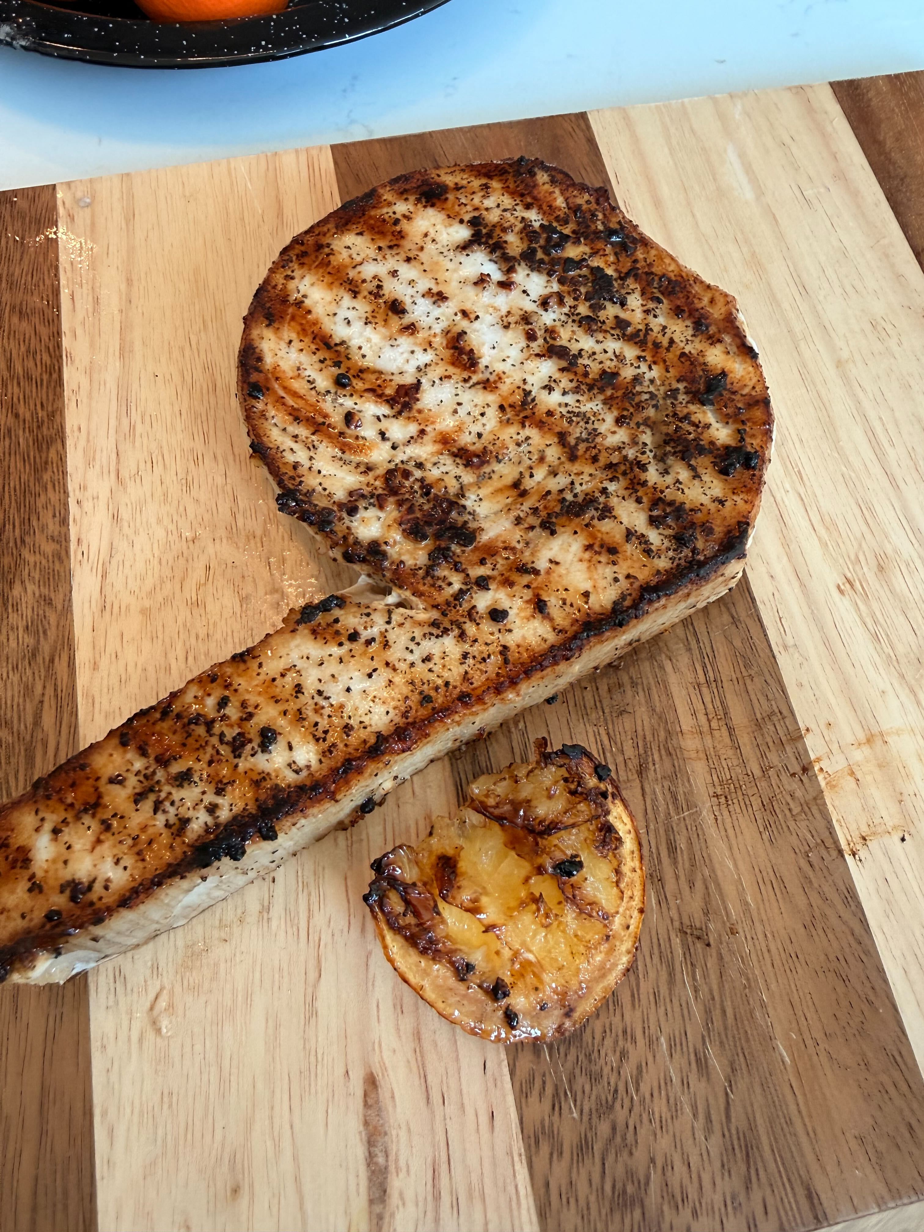 Featured image for Joy Dish: Lemon Butter Swordfish Lobster Rolls by Riana Lynn